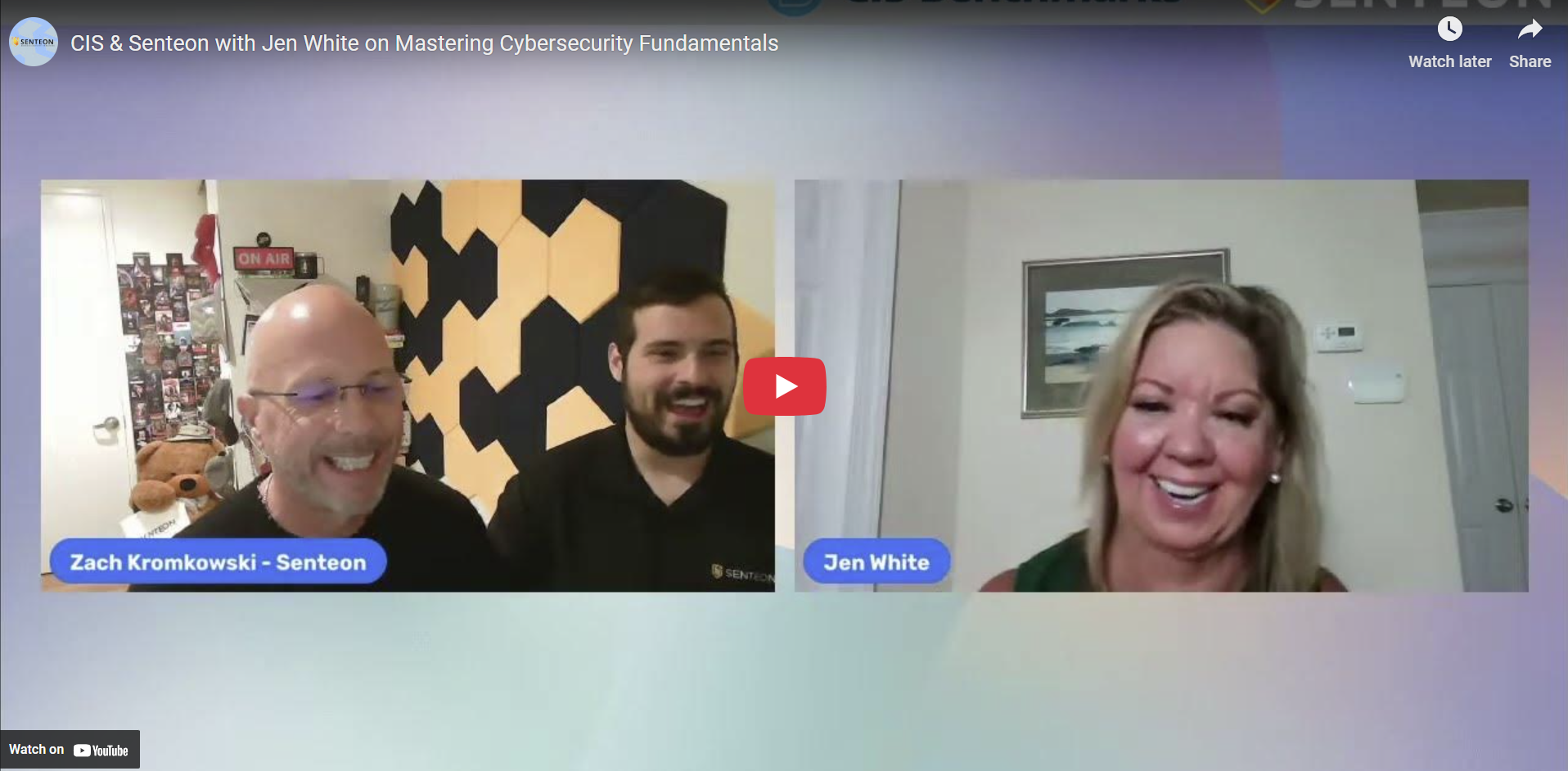 CIS & Senteon with Jen White on Cybersecurity Foundations