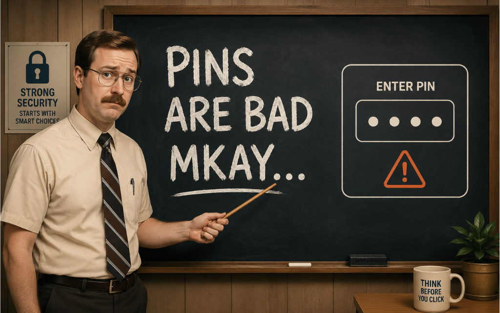 Pins are Bad Mkay...