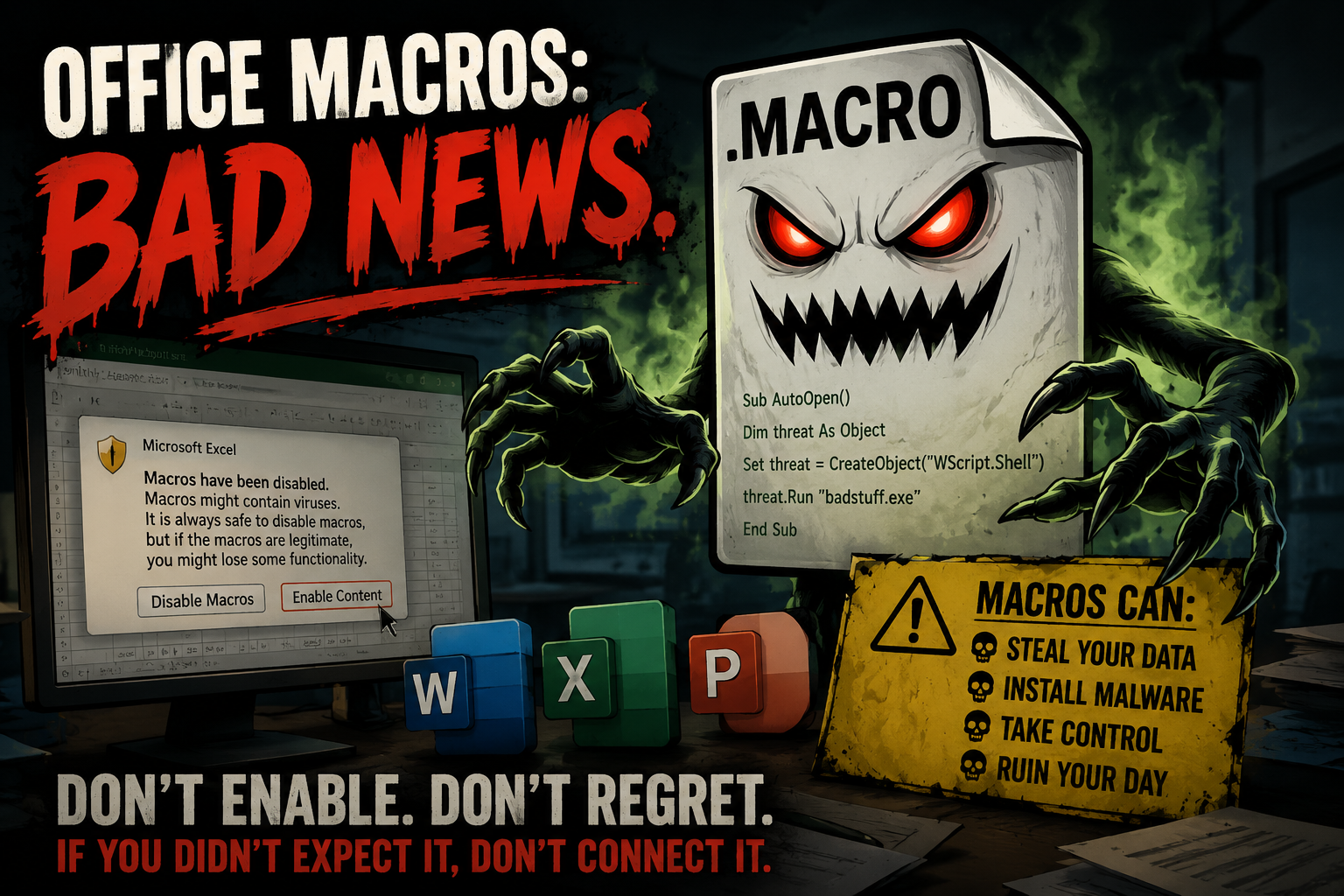 Macros, the Sneaky IT In